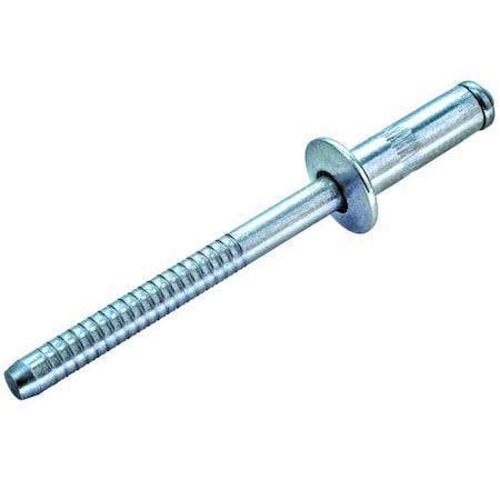 Blind Rivet, Dome Head, 5/32 In Dia., Stainless Steel Body, 500 PK